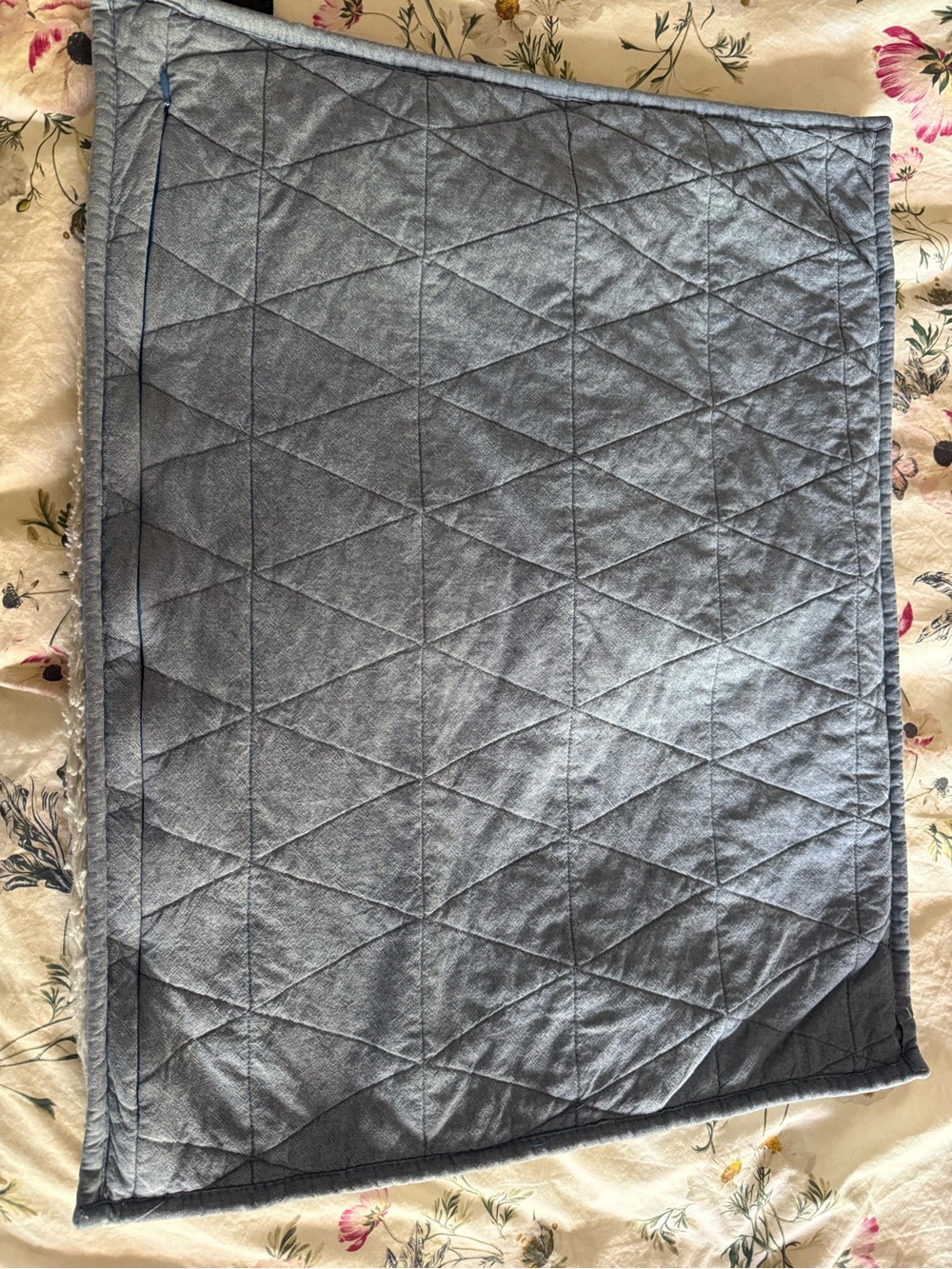 UGG Quilted Comforter Cover in Slate Blue
